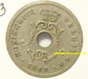 Belgie - 10 centimes 1903 Cen.