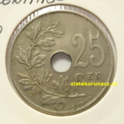 Belgie - 25 centimes 1910 Cen.