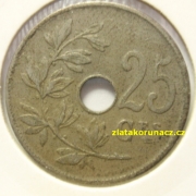 Belgie - 25 centimes 1913 Ces.