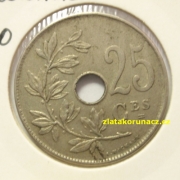 Belgie - 25 centimes 1920 Ces.