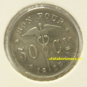 Belgie - 50 centimes 1923 Belgique