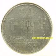 Belgie - 1 frank 1944