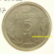 Belgie - 5 francs 1936