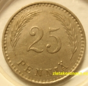 Finsko - 25 penniä 1936 S