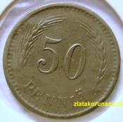 Finsko - 50 penniä 1923 S