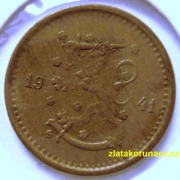 Finsko - 50 penniä 1941 S