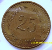 Finsko - 25 penniä 1942 S