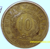Finsko - 10 markkaa 1929 S