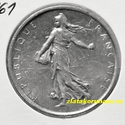 Francie - 5 francs 1961
