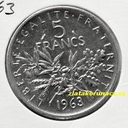 Francie - 5 francs 1963