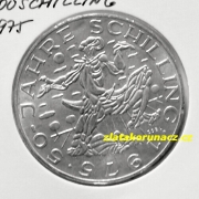 Rakousko - 100 schilling 1975 - 50 Jahre Schilling