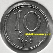 Švédsko - 10 óre 1950 TS