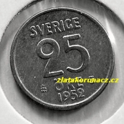 Švédsko - 25 óre 1952 TS