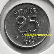 Švédsko - 25 óre 1956 TS