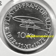 Švédsko - 10 kronor 1972 U
