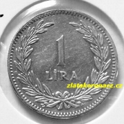 Turecko - 1 lira 1947