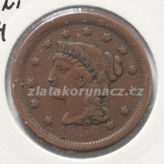 USA - 1 cent 1854