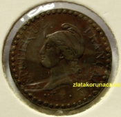 Francie - 1 centime 1851 A