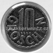 Rakousko - 10 groschen 1990