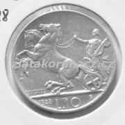 Itálie - 10 lire 1928 R