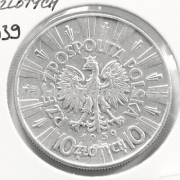 Polsko - 10 zlotych 1939
