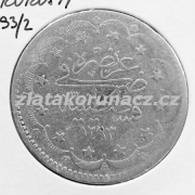 Turecko - 20 kurush 1293/2 Abdul Hamid II.
