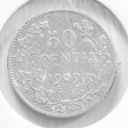 Belgie - 50 centimes 1909