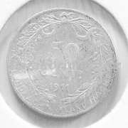 Belgie - 50 centimes 1911