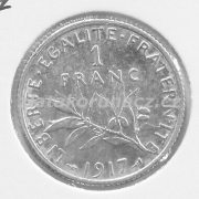 Francie - 1 frank 1917