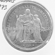 Francie - 5 frank 1873  A