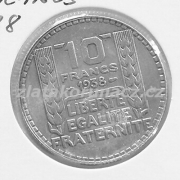 Francie - 10 frank 1938