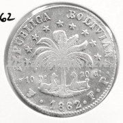 Bolívie - 8  Soles 1862