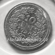 Holandsko - 10 cents 1928
