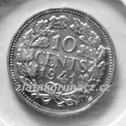Holandsko - 10 cents 1941