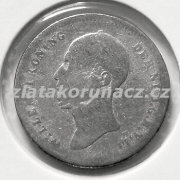 Holandsko - 25 cents 1848