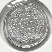 Holandsko - 25 cents 1939