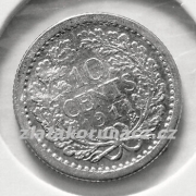 Holandsko - 10 cents 1911