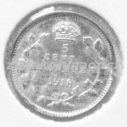 Kanada - 5 cent 1918