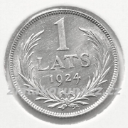 Lotyšsko - 1 lats 1924
