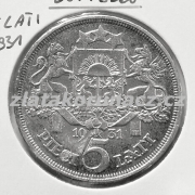 Lotyšsko - 5 lati 1931
