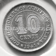 Malaya - 10 cent 1941