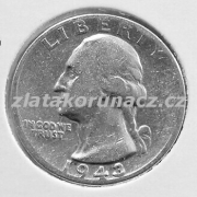 USA - 1/4 dollar 1943