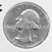 USA - 1/4 dollar 1956