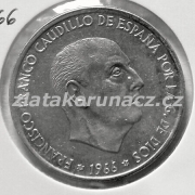 Španělsko - 100 pesetas 1966