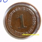 Německo - 1 Reich Pfennig 1910 A