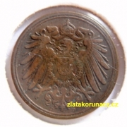 Německo - 1 Reich Pfennig 1911 D