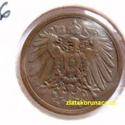 Německo - 2 Reich Pfennig 1906 E