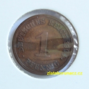 Německo - 1 Reich Pfennig 1904 G