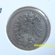 Německo - 10 Reich Pfennig 1874 B