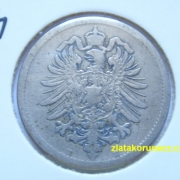 Německo - 10 Reich Pfennig 1874 E